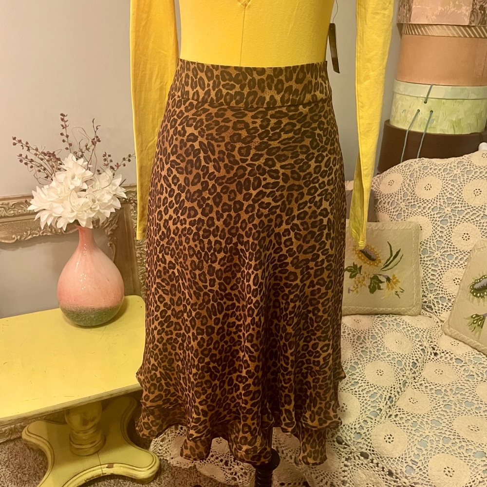 George Animal Print skirt